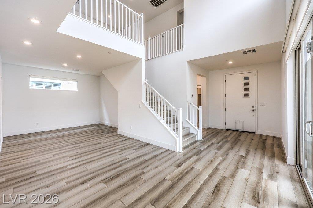 Entry of this Inspirada home in Henderson, Nevada