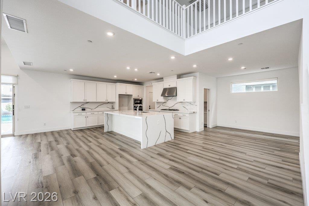 Kitchen of this Inspirada home in Henderson, Nevada