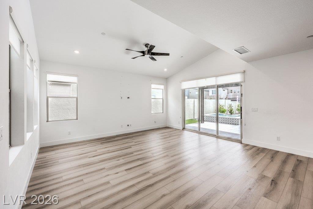 Family Room of this Inspirada home in Henderson, Nevada