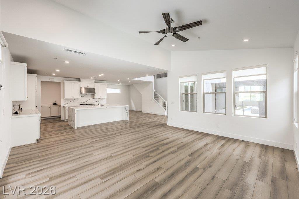 Living Room of this Inspirada home in Henderson, Nevada