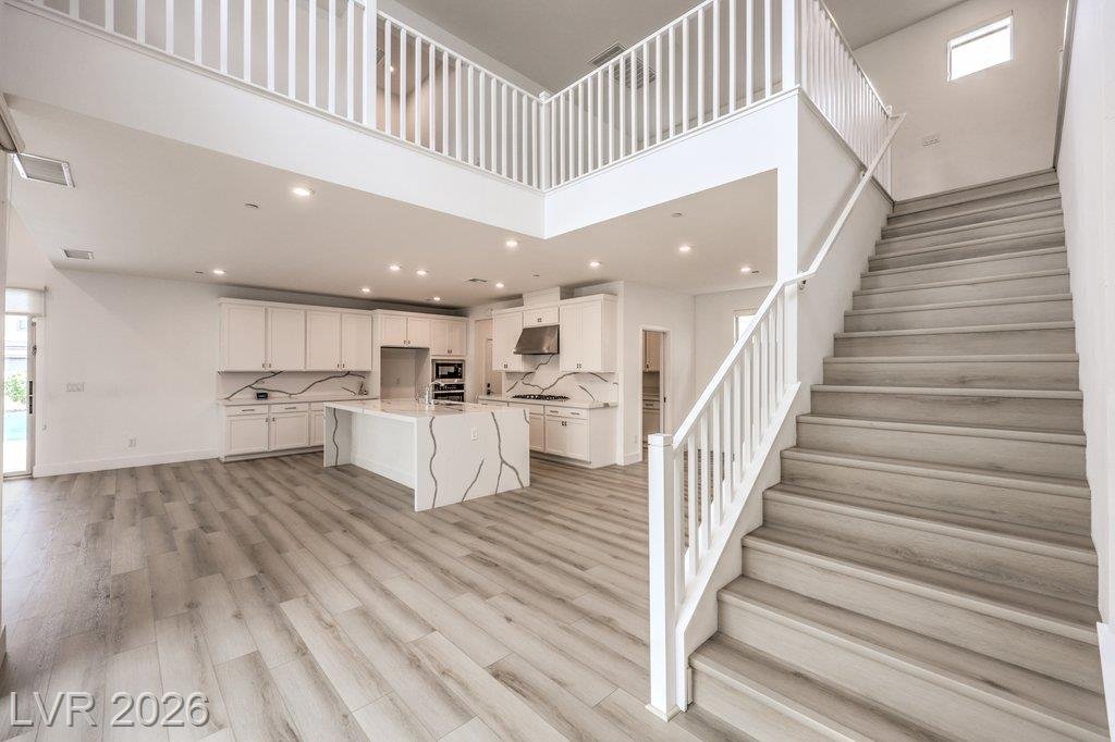 Stairs at 3200 Waterstone Avenue in Inspirada, Henderson NV