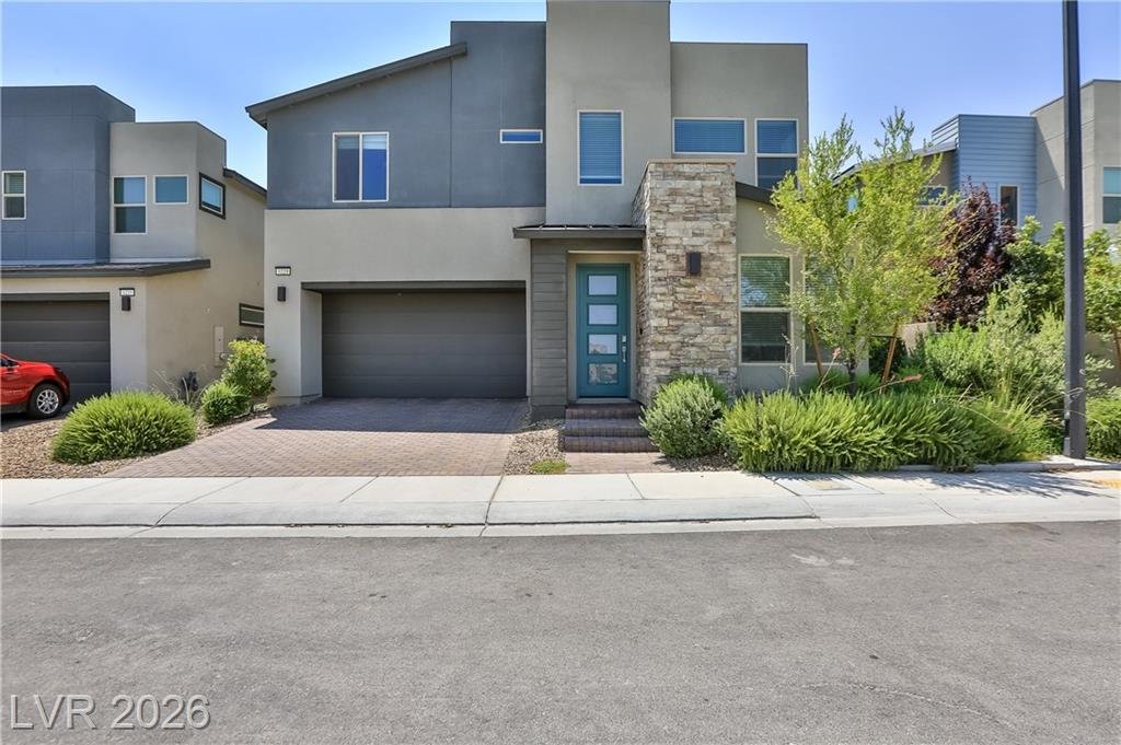 Front Exterior of this Inspirada home in Henderson, Nevada
