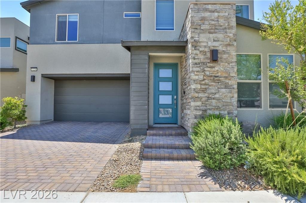 Front Exterior of this Inspirada home in Henderson, Nevada