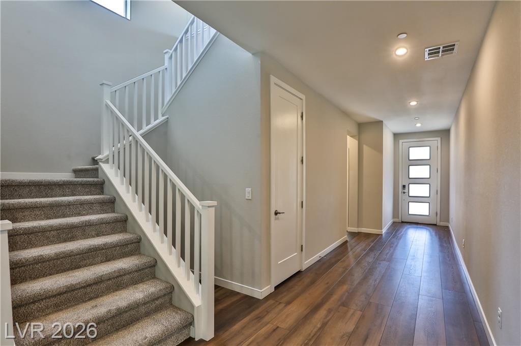Entry of this Inspirada home in Henderson, Nevada