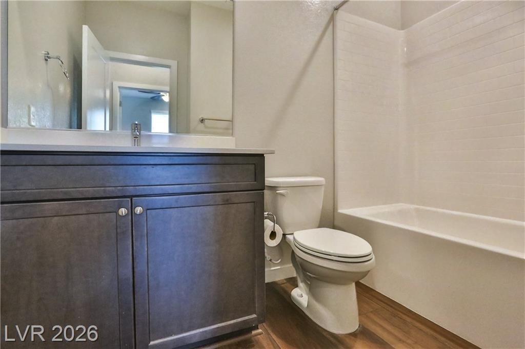 Bathroom of this Inspirada home in Henderson, Nevada
