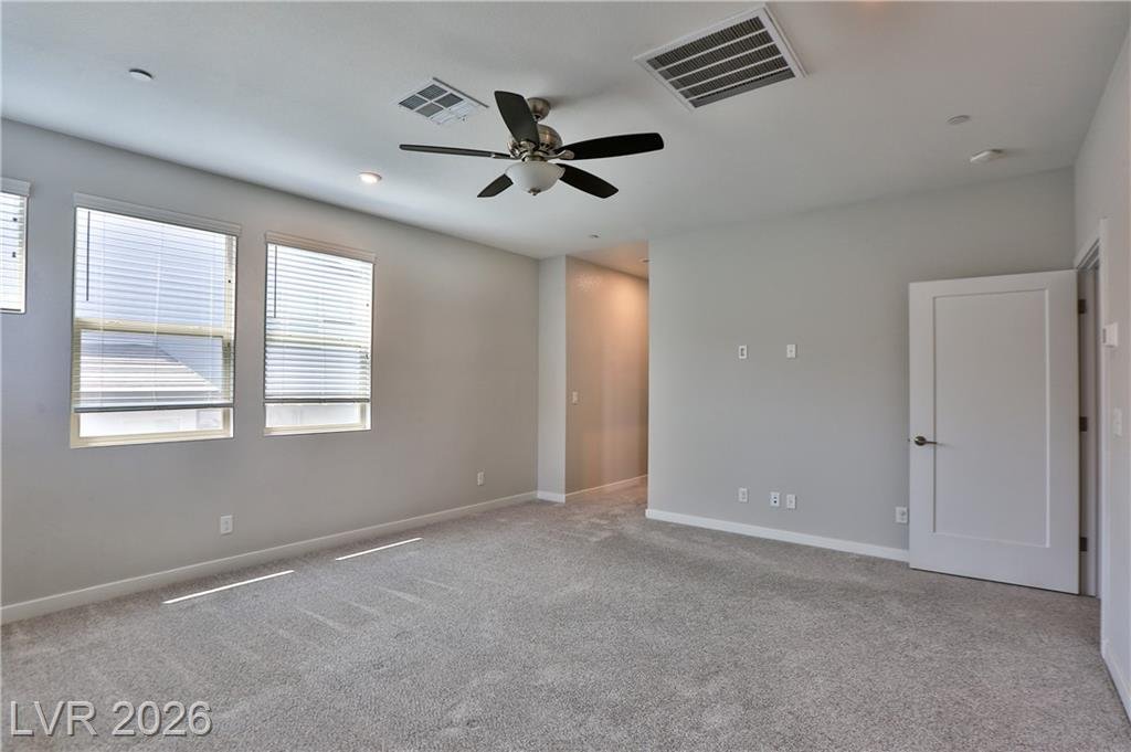 Primary Bedroom of this Inspirada home in Henderson, Nevada