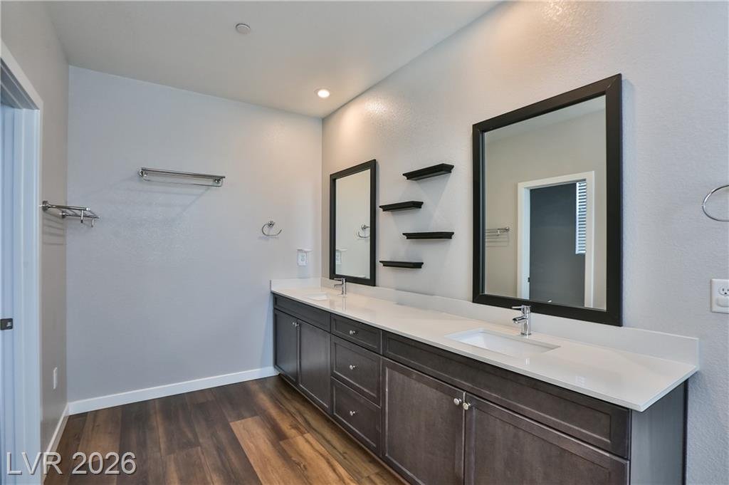 Primary Bath of this Inspirada home in Henderson, Nevada