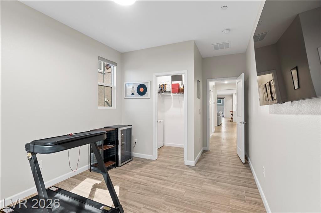 Bedroom looking into the hallway at 3500 Brezine Avenue