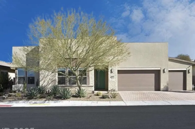 Mid-Century Modern Gated Home with Arroyo Views | 2170 Monte Bianco Place Inspirada