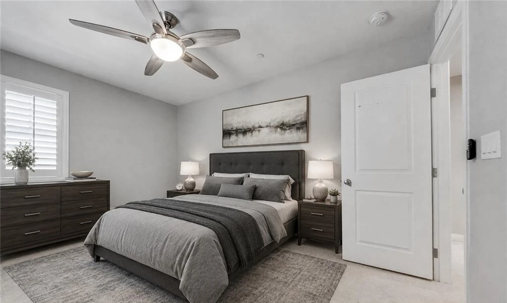 Bedroom at 2807 Donatello Manor Place, Inspirada Henderson NV - 3 Bed Home for Sale