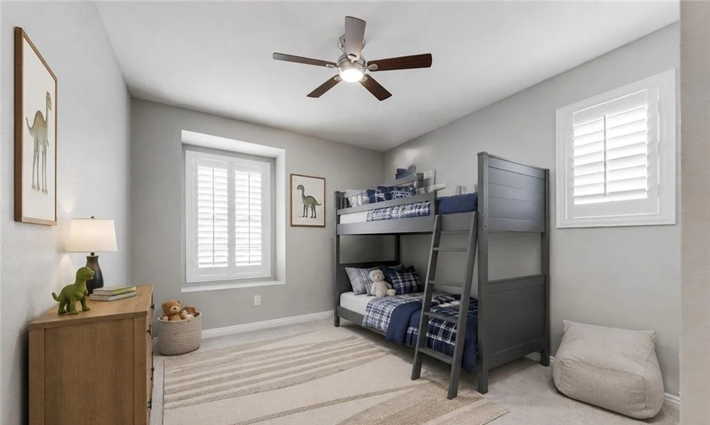Bedroom at 2807 Donatello Manor Place, Inspirada Henderson NV - 3 Bed Home for Sale