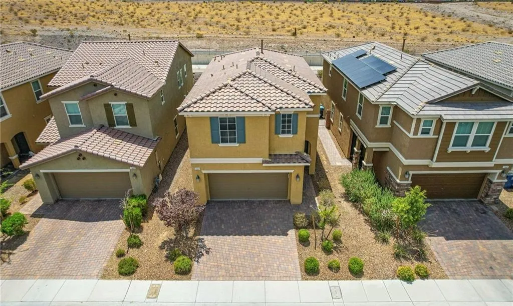 Aerial View at 2807 Donatello Manor Place, Inspirada Henderson NV - 3 Bed Home for Sale