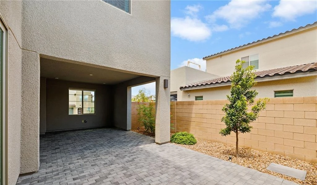 Patio at 3194 Poplar Crest Court, Inspirada Henderson NV - 4 Bed Home for Sale