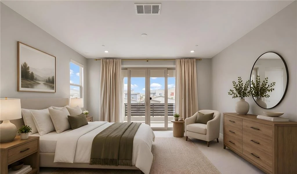 Primary Bedroom at 3194 Poplar Crest Court, Inspirada Henderson NV - 4 Bed Home for Sale