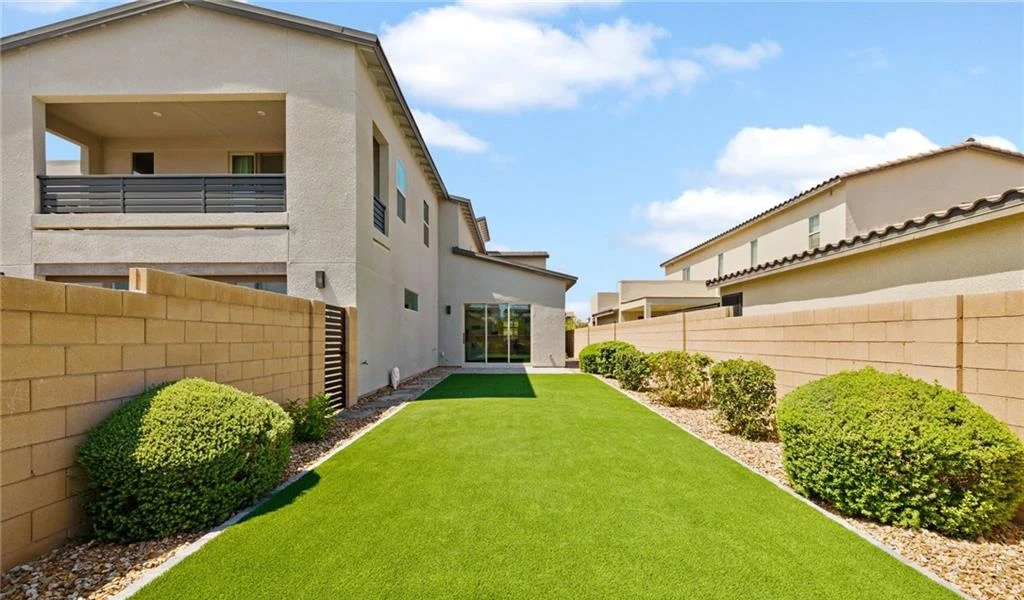 Backyard at 3194 Poplar Crest Court, Inspirada Henderson NV - 4 Bed Home for Sale